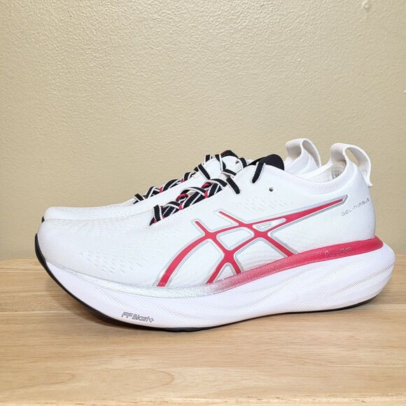 ASICS Gel Nimbus 25 Anniversary Pack White Red 1011B750-100 Men\'s Size 9 main image 7